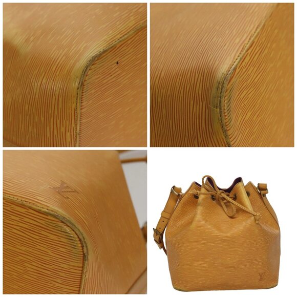 LOUIS VUITTON Epi Petit Noe Shoulder Bag Yellow - Picture 12 of 15